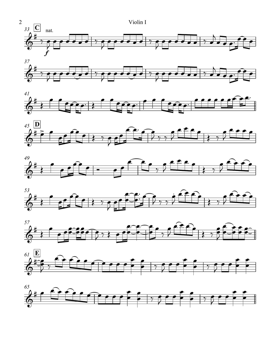 Call Me Maybe String Quartet scores gallery preview page 2