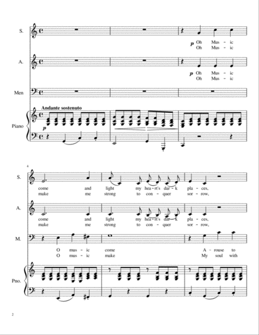 To Music 3-Part scores gallery preview page 2