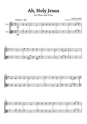 Ah, Holy Jesus (Oboe and Viola) - Easter Hymn