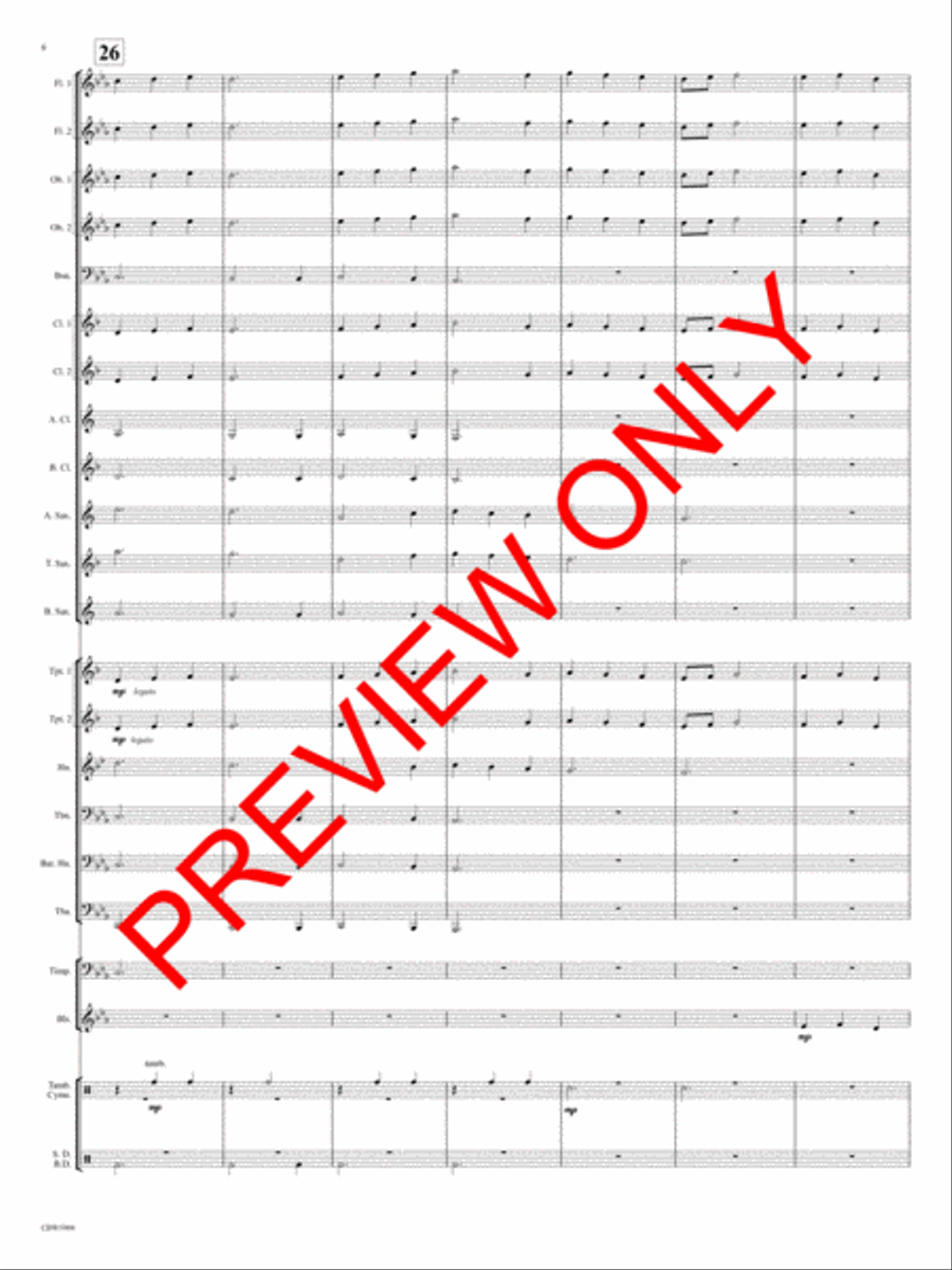 Synergos Synergos Concert Band scores gallery preview page 7