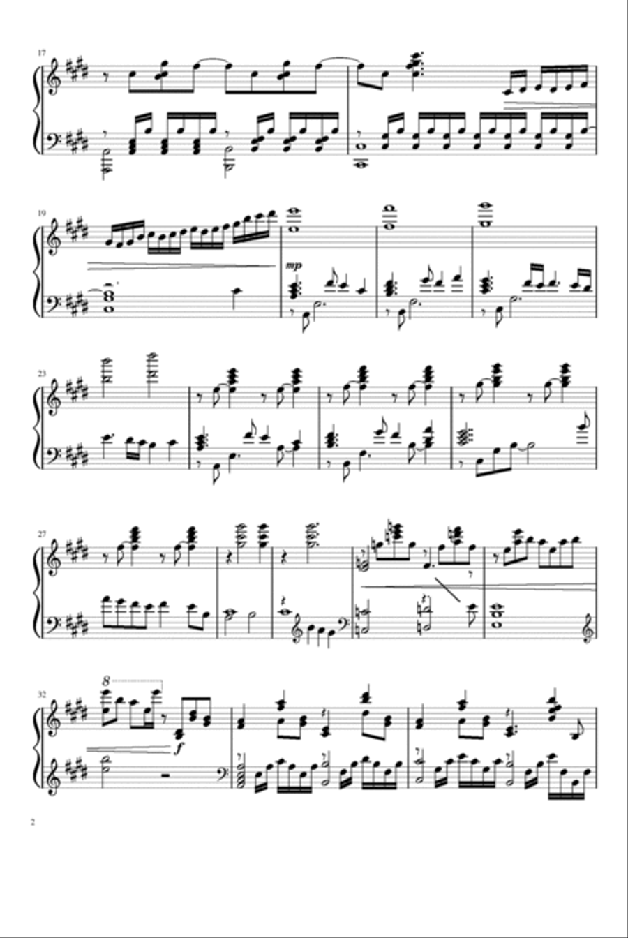 Styx Helix Piano Solo scores gallery preview page 2