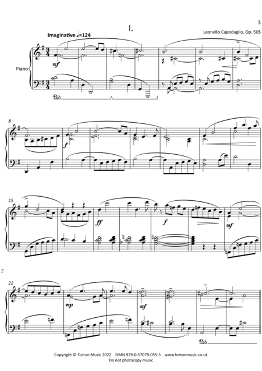 Twelve Serene Preludes Piano Solo scores gallery preview page 3