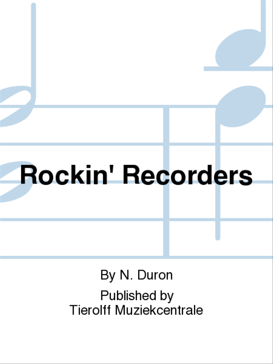 Rockin' Recorders Rockin' Recorders Concert Band scores gallery preview page 1