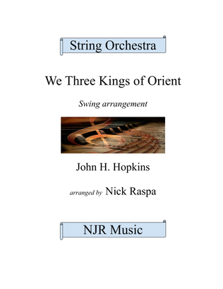 We Three Kings of Orient (string orchestra - swing) - Complete set