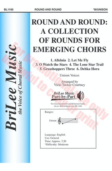 Round and Round: A Collection of Rounds for Emerging Choirs image number null
