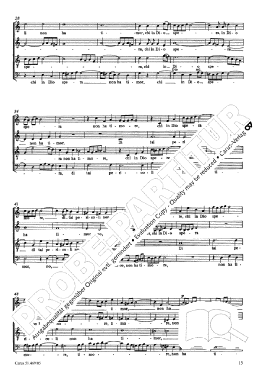 Davide penitente 4-Part scores gallery preview page 16