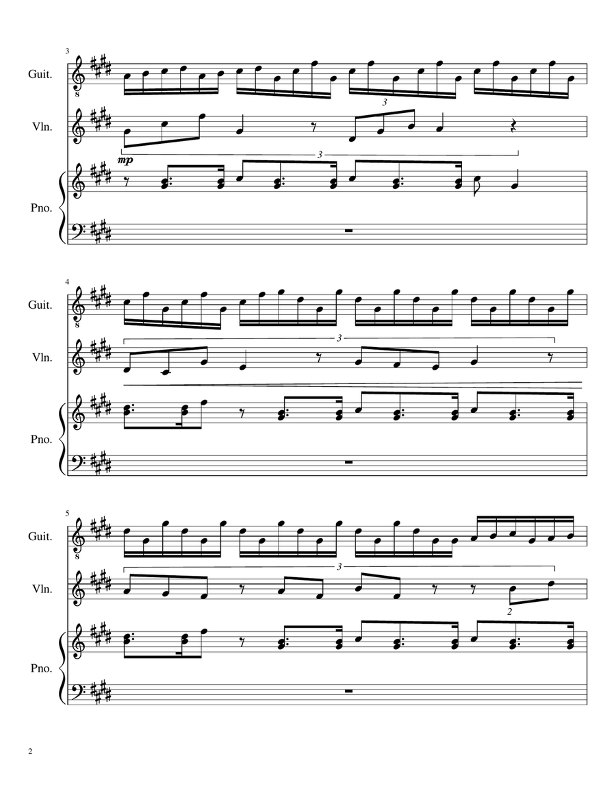 un fin de semana en albuquerque Small Ensemble scores gallery preview page 2
