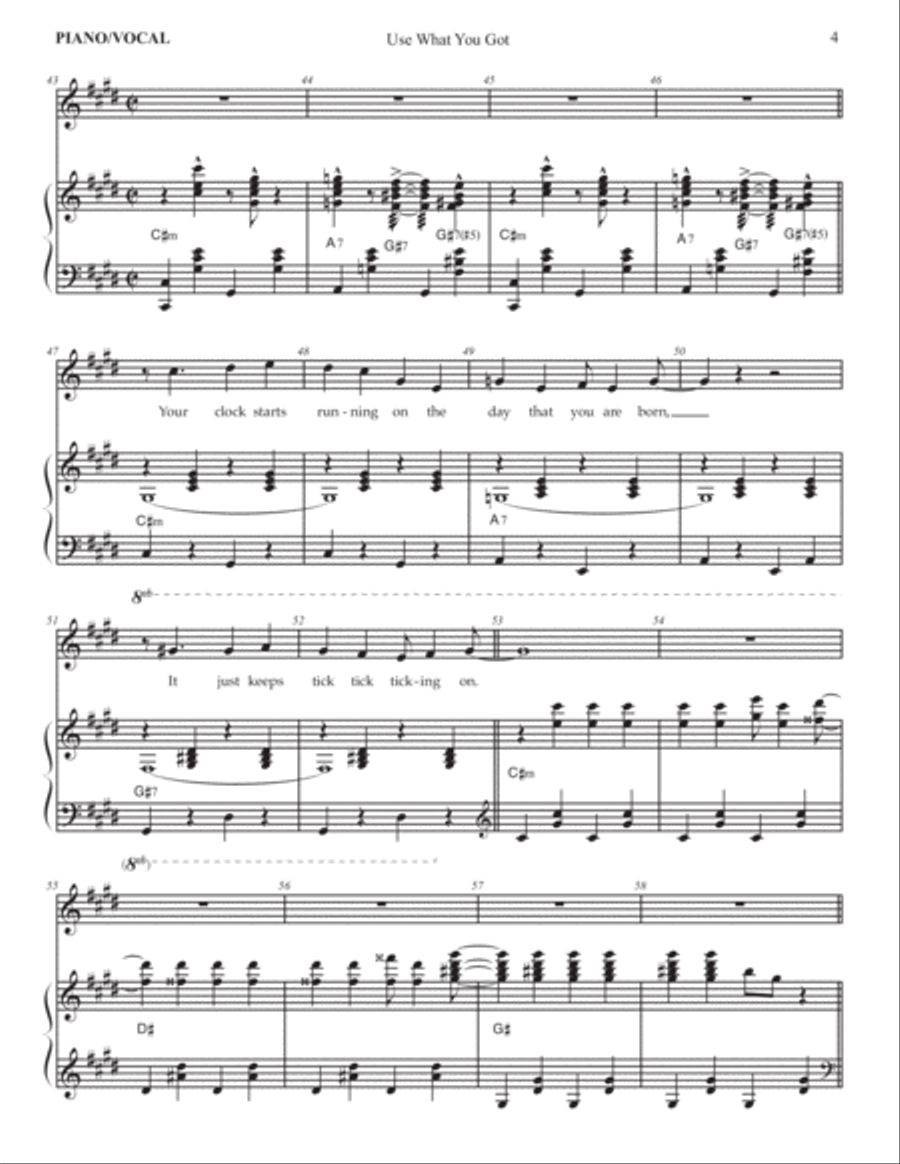 Use What You Got Small Ensemble scores gallery preview page 6