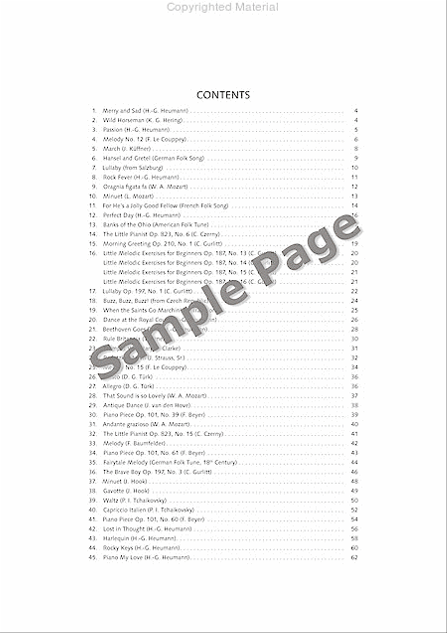 The Classical Piano Method - Repertoire Collection 1 Piano Method scores gallery preview page 4