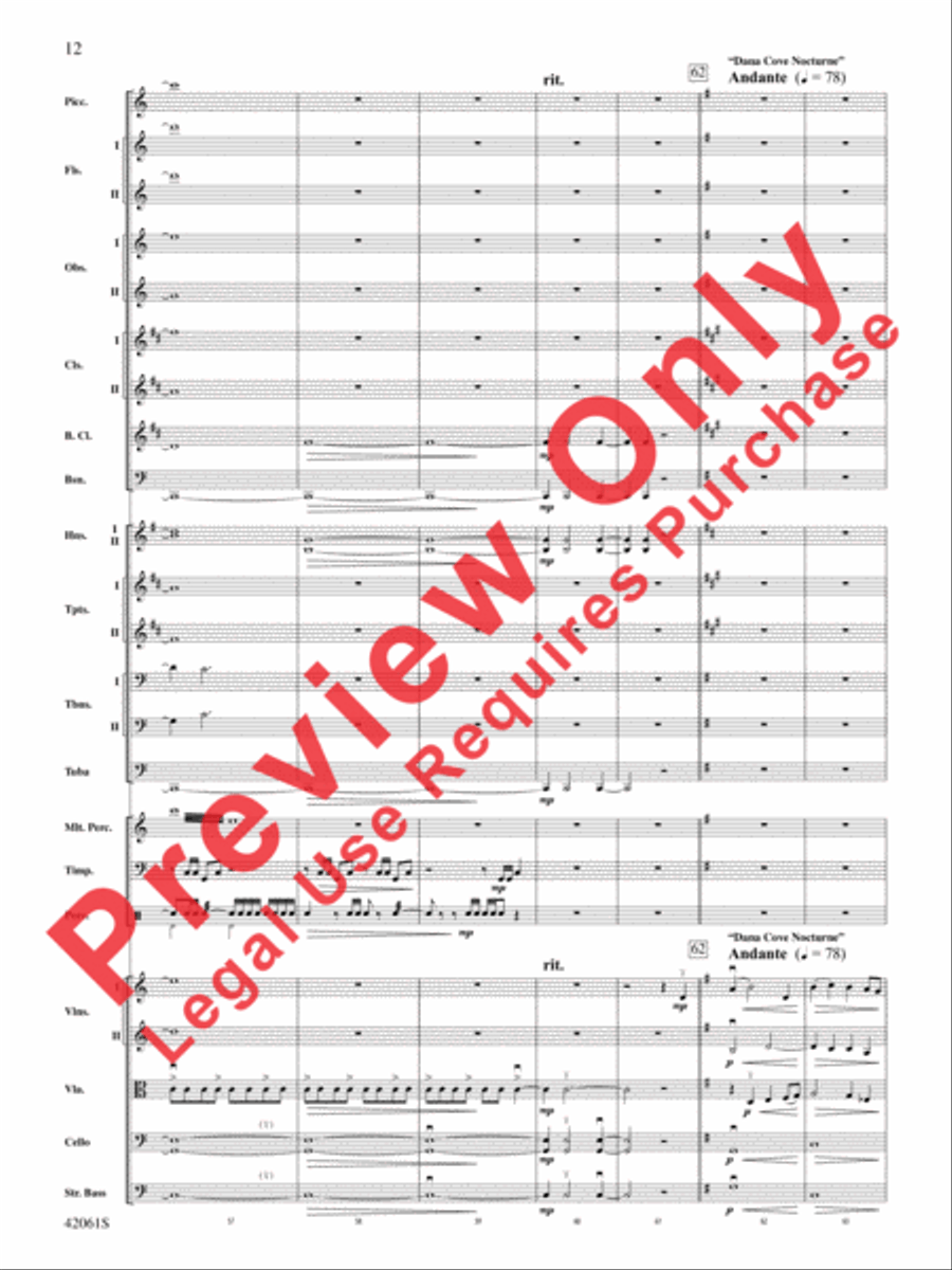 South County Sketches Full Orchestra scores gallery preview page 13