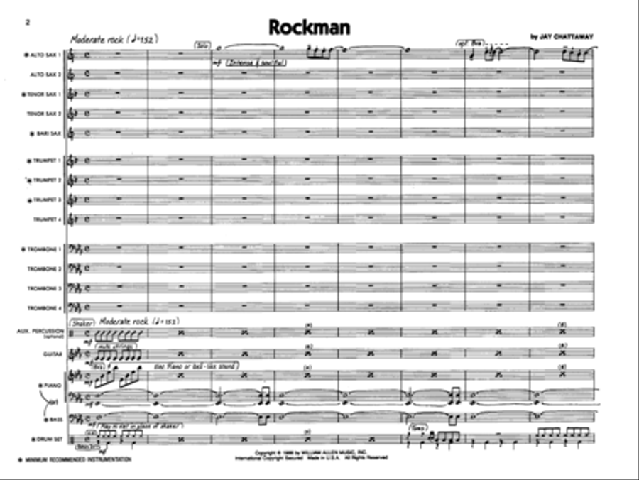 Rockman Rockman Jazz Ensemble scores gallery preview page 2