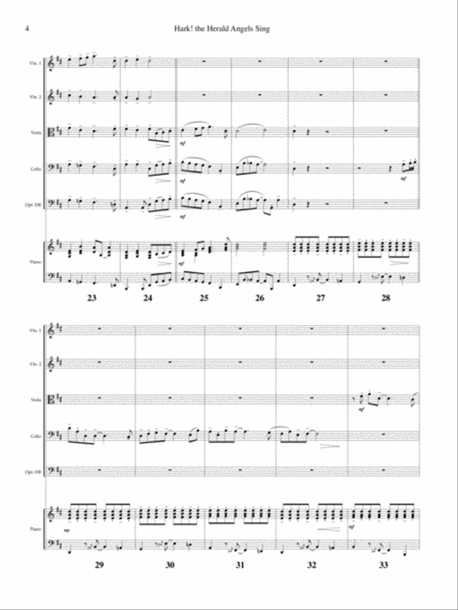 Creative Carols for String Quartet, Volume 2 String Quartet scores gallery preview page 4