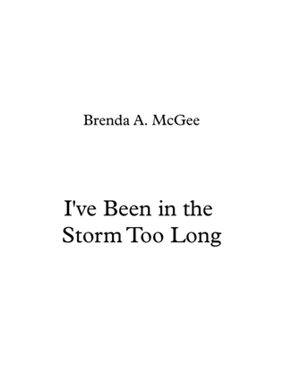 Book cover for I've Been in the Storm Too Long