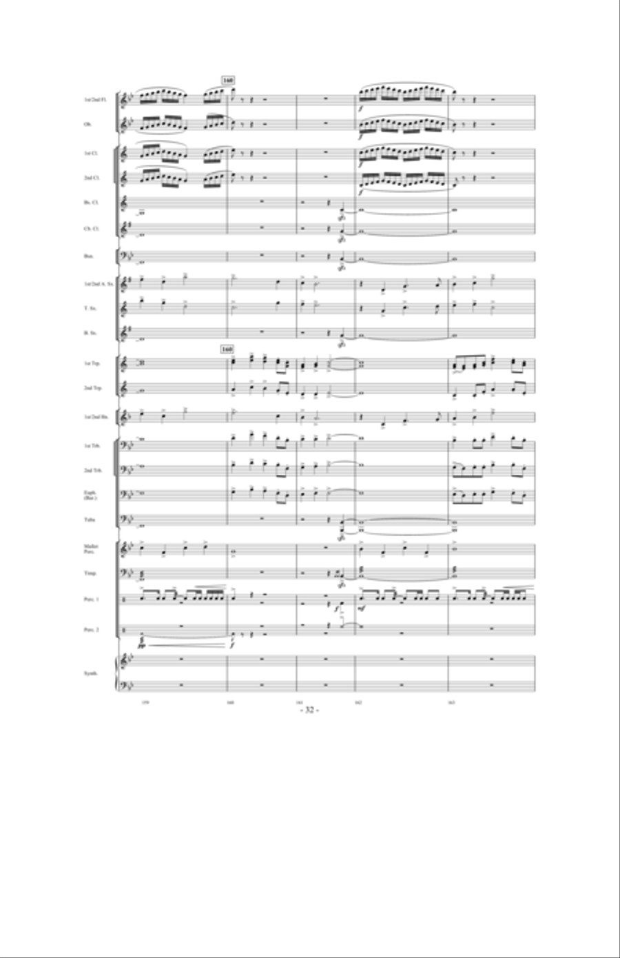 Earhart Earhart Concert Band scores gallery preview page 31