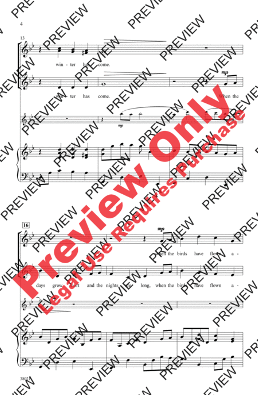 Winter Has Come Women's Choir scores gallery preview page 4