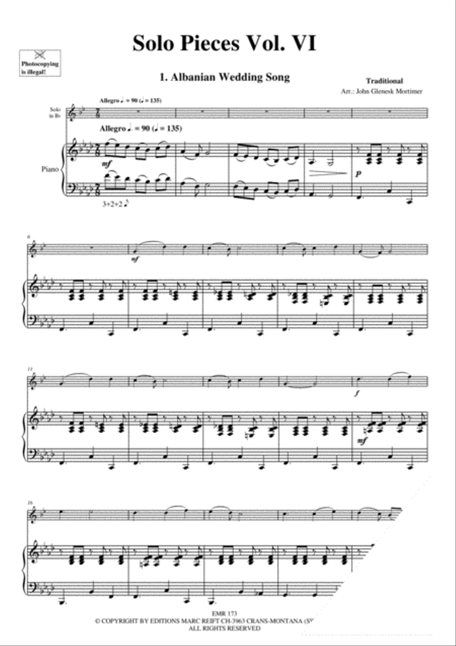 Solo Pieces Vol. 6 Solo Pieces Vol. 6 Euphonium scores gallery preview page 4