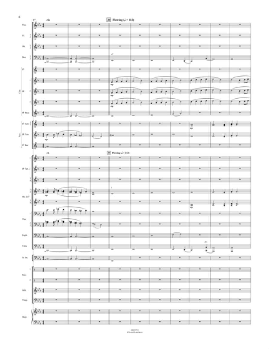 Dedication for Band - Conductor Score (Full Score) Concert Band scores gallery preview page 6