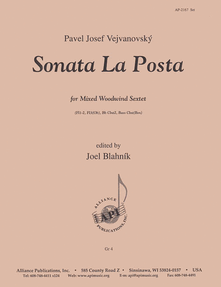 Sonata La Posta, 1667 - Mxd Ww6