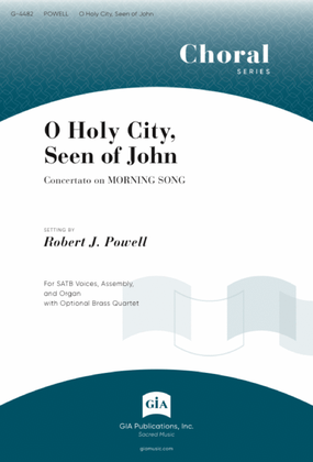 O Holy City, Seen of John - Instrument edition