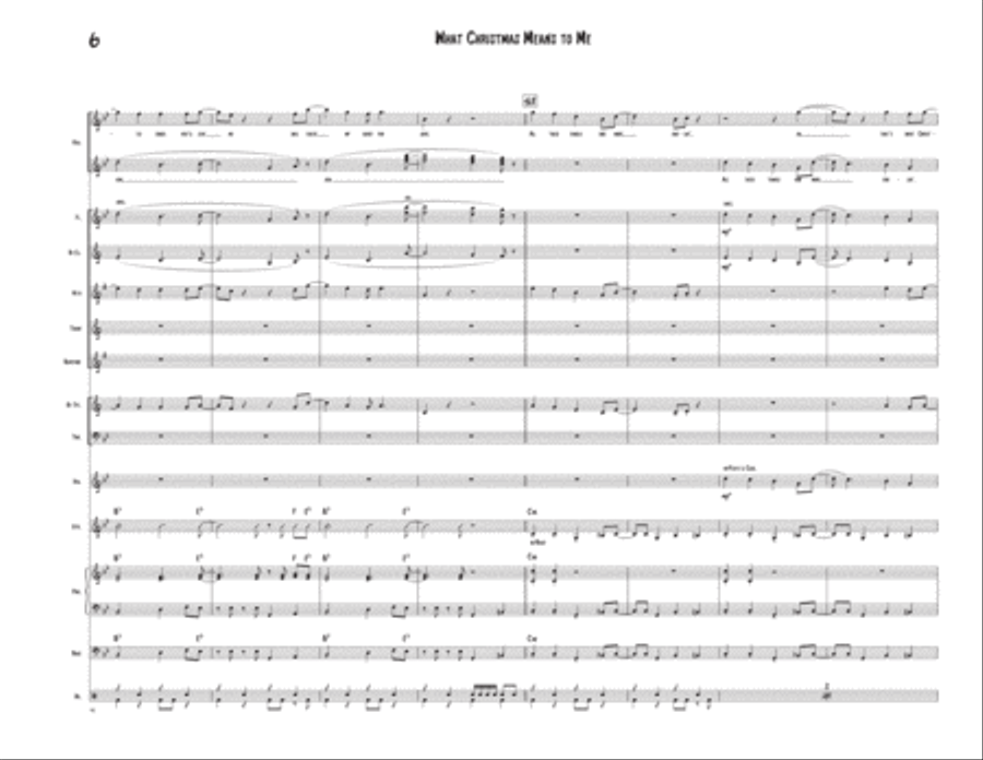 What Christmas Means To Me Flute scores gallery preview page 6