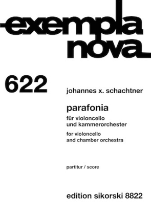Parafonia for Violoncello and Chamber Orchestra