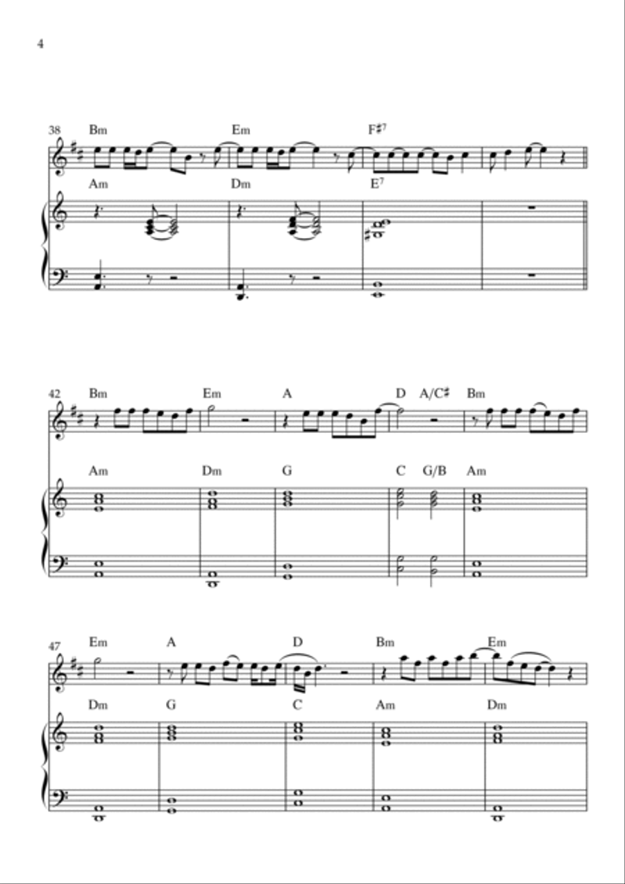 Flowers B-Flat Clarinet scores gallery preview page 4