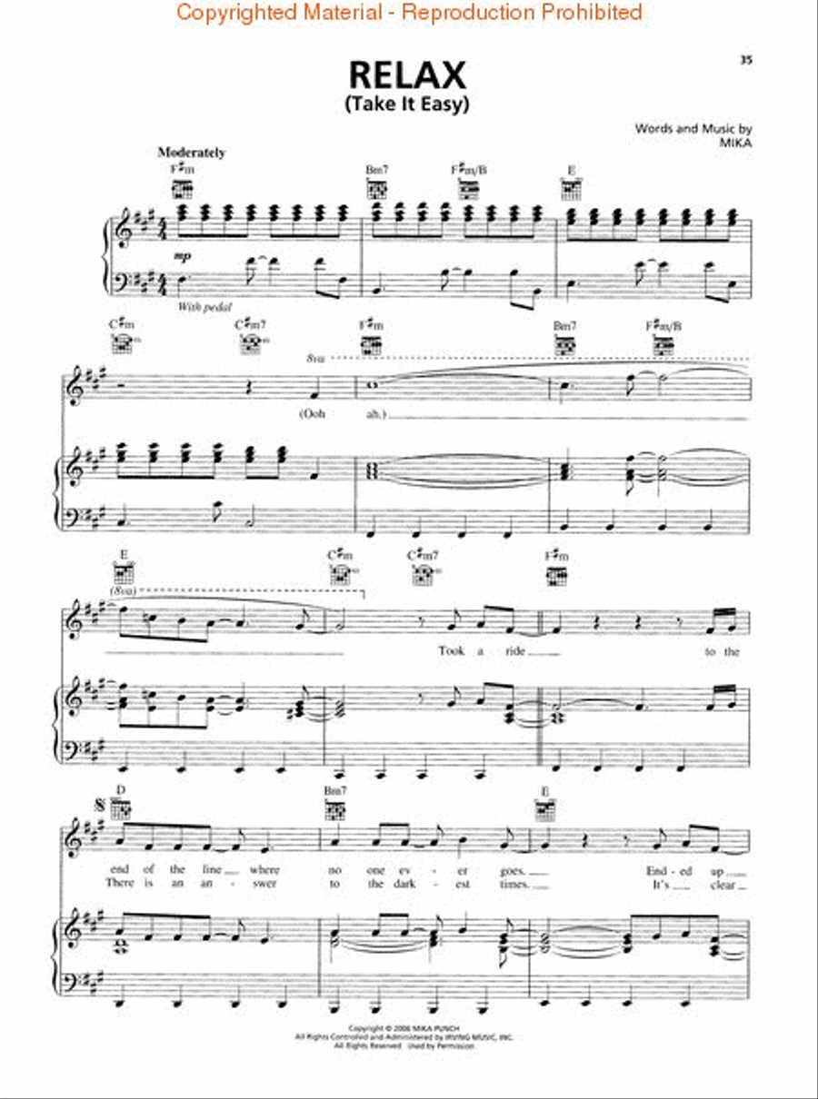 Life in Cartoon Motion Life in Cartoon Motion Piano, Vocal, Guitar scores gallery preview page 4