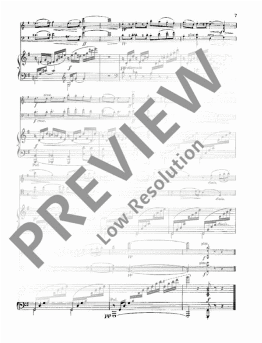 Four Pieces as a trio Piano Trio scores gallery preview page 8