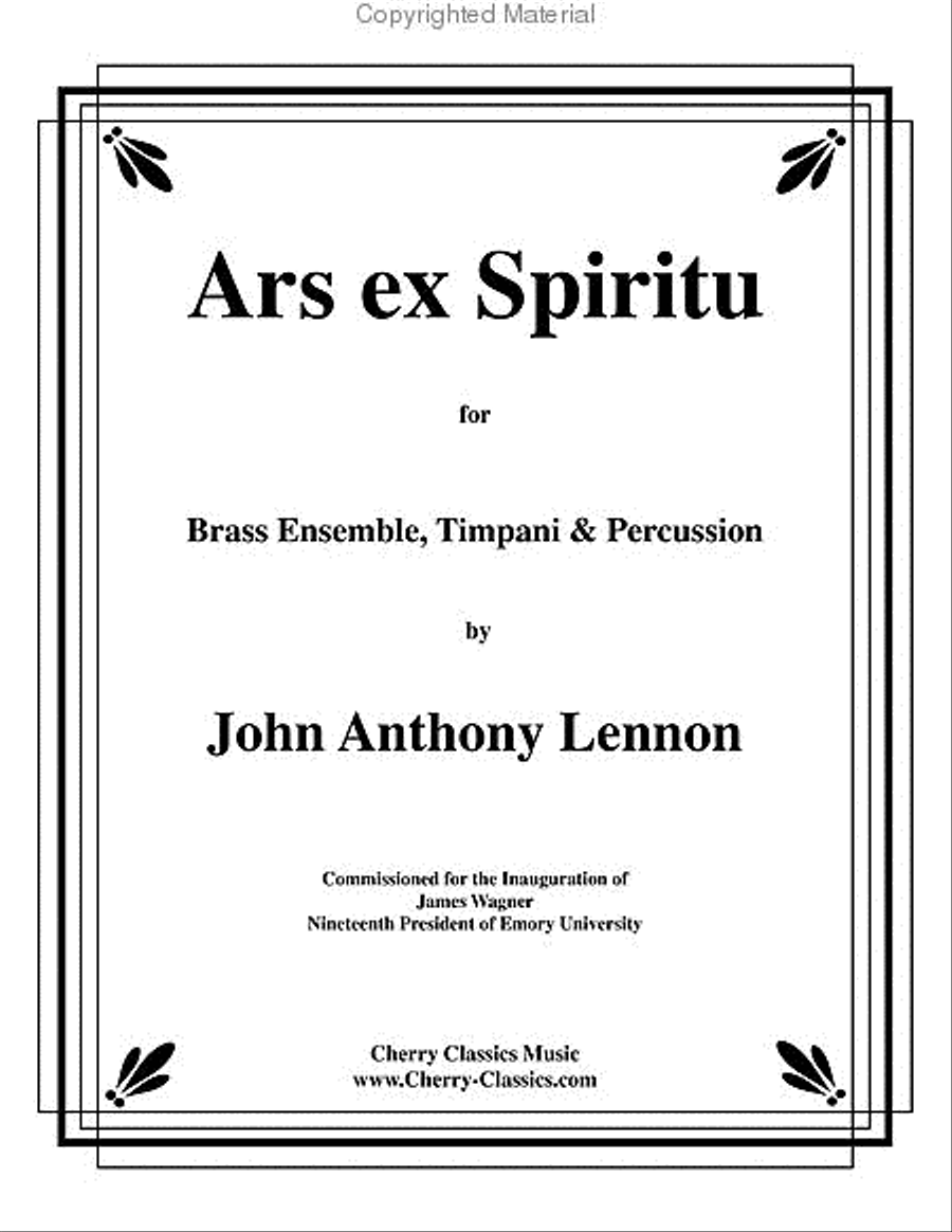 Ars ex Spiritu Ars ex Spiritu Horn scores gallery preview page 2