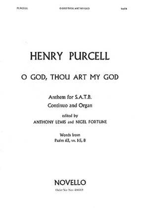 Book cover for O God, Thou Art My God