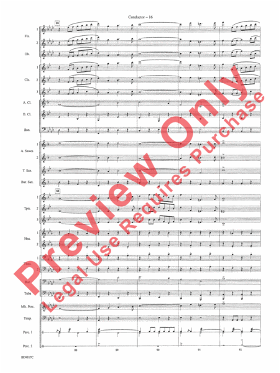 National Emblem Concert Band scores gallery preview page 19