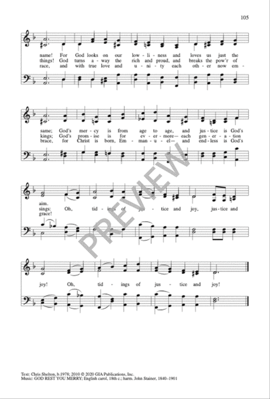 Sing No Empty Alleluias Sacred scores gallery preview page 94