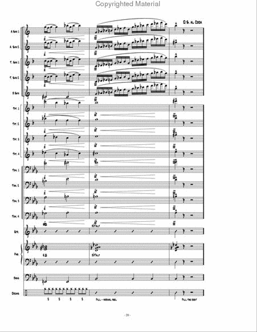 Summer Groove Jazz Ensemble scores gallery preview page 21