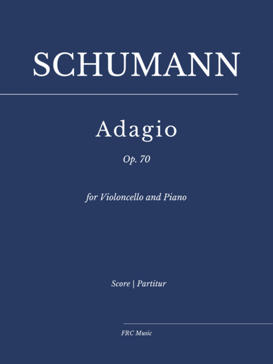 ADAGIO - Op. 70 (for Violoncello and Piano) image number null