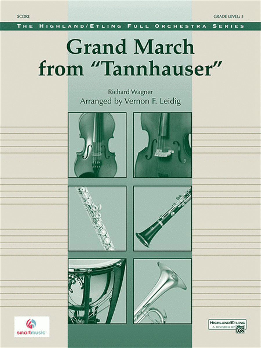 Grand March from Tannhäuser Full Orchestra scores gallery preview page 1