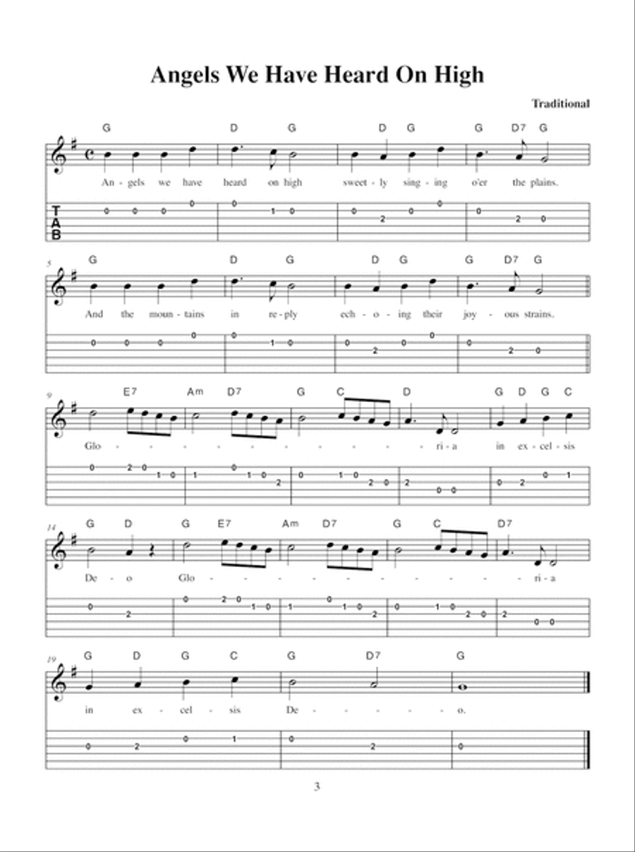 Dobro Christmas Songbook Dobro scores gallery preview page 4