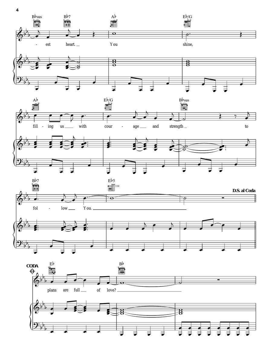 You Shine You Shine Acoustic Guitar scores gallery preview page 4