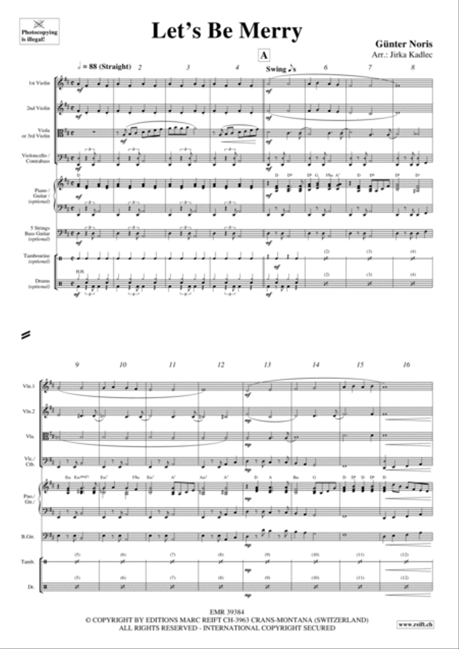 Let's Be Merry Let's Be Merry Cello scores gallery preview page 2