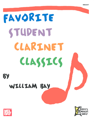 Book cover for Favorite Student Clarinet Classics