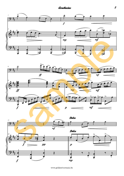 Acrobacias / Acrobatics for cello image number null