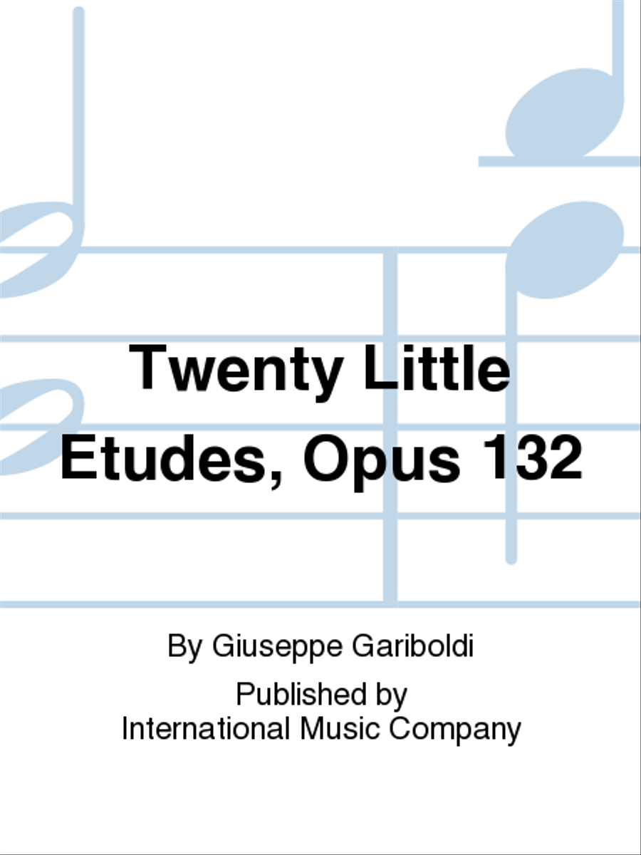 Twenty Little Etudes, Opus 132 Flute Solo scores gallery preview page 1