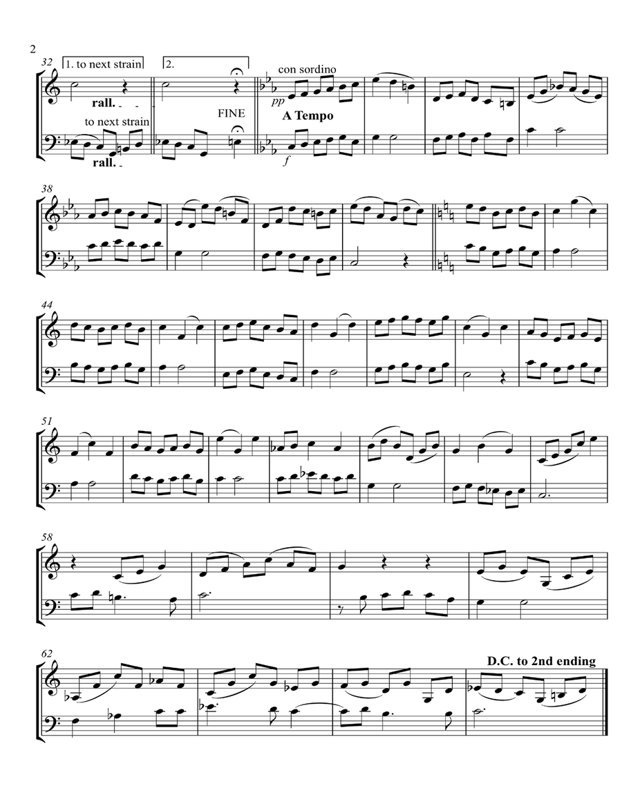 3 Italian Songs for Violin & Cello Duet 3 Italian Songs for Violin & Cello Duet String Duet scores gallery preview page 2