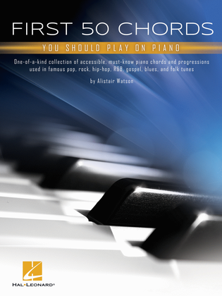 Book cover for First 50 Chords You Should Play on Piano