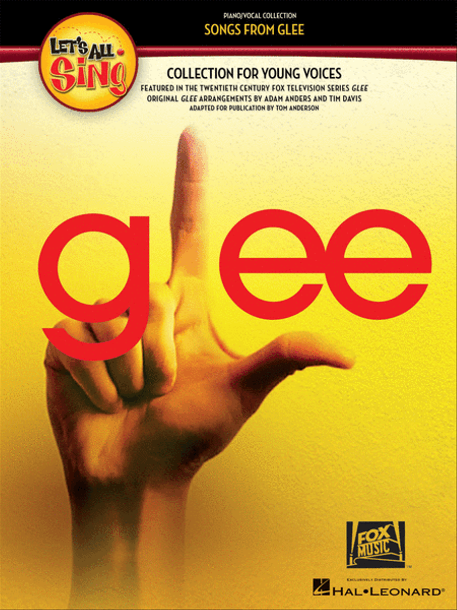 Let's All Sing Songs from Glee Choir scores gallery preview page 1
