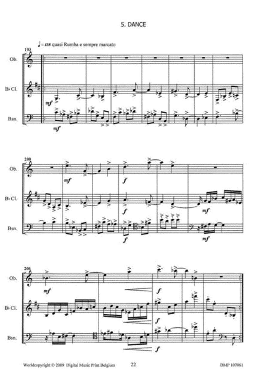 Trio Bassoon scores gallery preview page 7