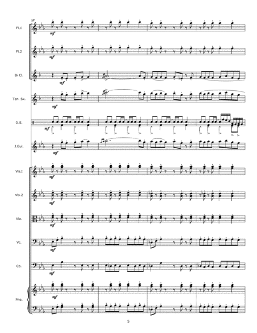 Mireya Chamber Orchestra scores gallery preview page 5
