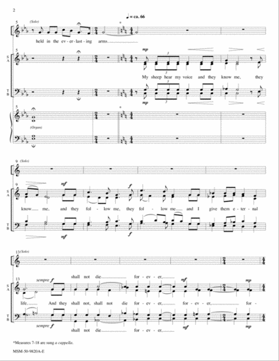 Neither Death nor Life Neither Death nor Life Choir scores gallery preview page 2