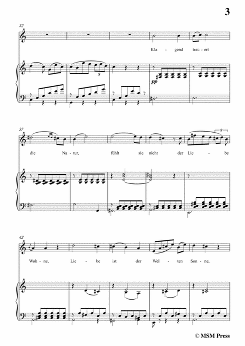 Schubert-Was belebt die schöne Welt,in C Major,for Voice&Piano image number null