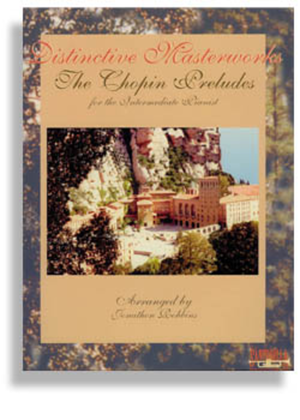 Book cover for Chopin Preludes for the Intermediate Pianist with CD