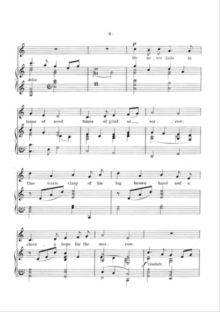 Four Songs of the Sea for Low Voice Chamber Music scores gallery preview page 4